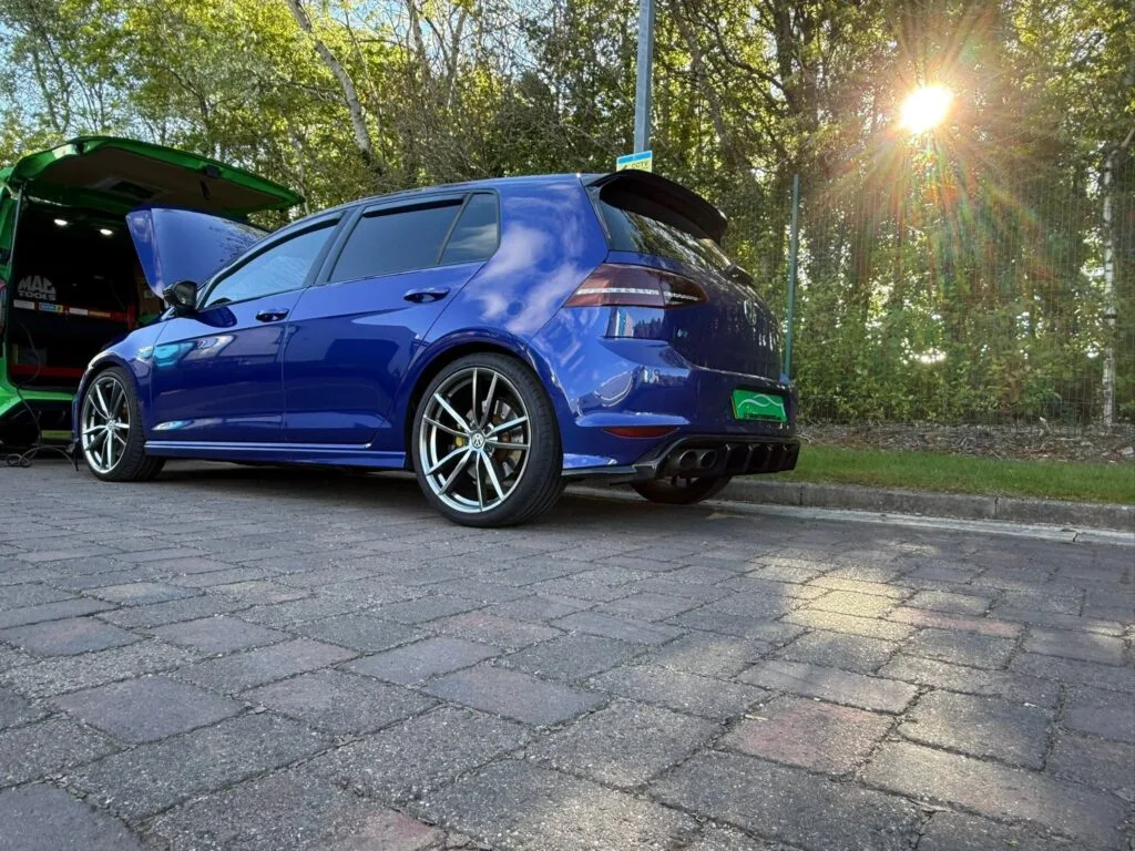 Golf R being Remapping professionally by Custom Remapping Ltd